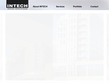 Tablet Screenshot of intechconstruction.com